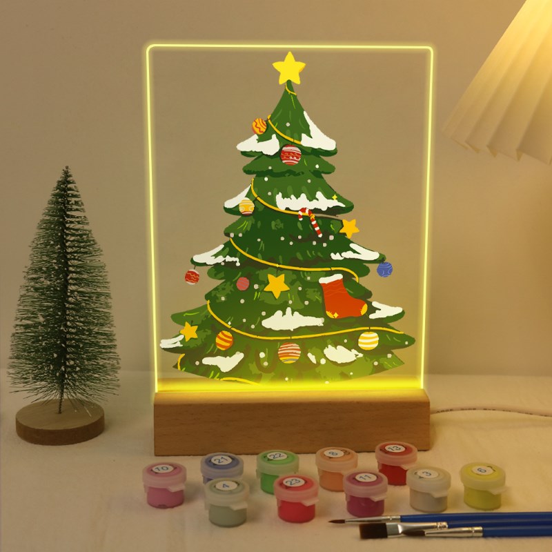 Holiday Tree Luminary - Detail 2