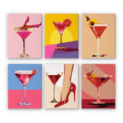 Glamourous Sip Six Collection - Paint by Numbers Kit