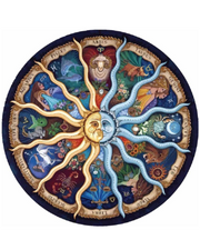 Celestial Zodiac Signs - Paint by Numbers Kit