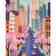 Bright New York Skyline - Paint by Numbers Kit
