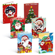 Holiday Greetings Cards - Set C - Paint by Numbers Kit