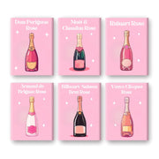 Rosé & Sparkle Mini Set - Paint by Numbers Kit