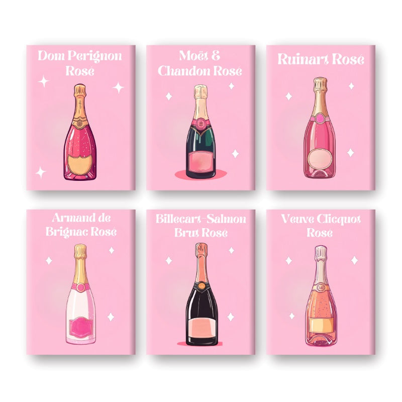 Rosé & Sparkle Mini Set - Paint by Numbers Kit