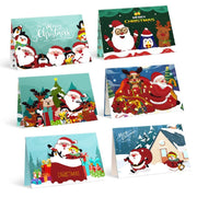 Festive Wishes Cards - Set B - Paint by Numbers Kit