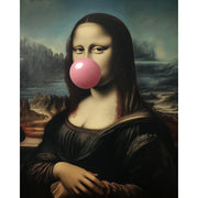 Mona Lisa with Bubblegum Smile - Paint by Numbers Kit