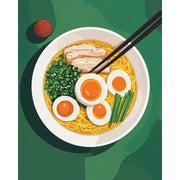 Comforting Ramen Bowl - Paint by Numbers Kit