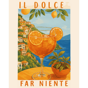Italian Summer Lemonades & Cocktails - Paint by Numbers Kit