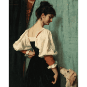 Woman and Puck's Friendship - Paint by Numbers Kit