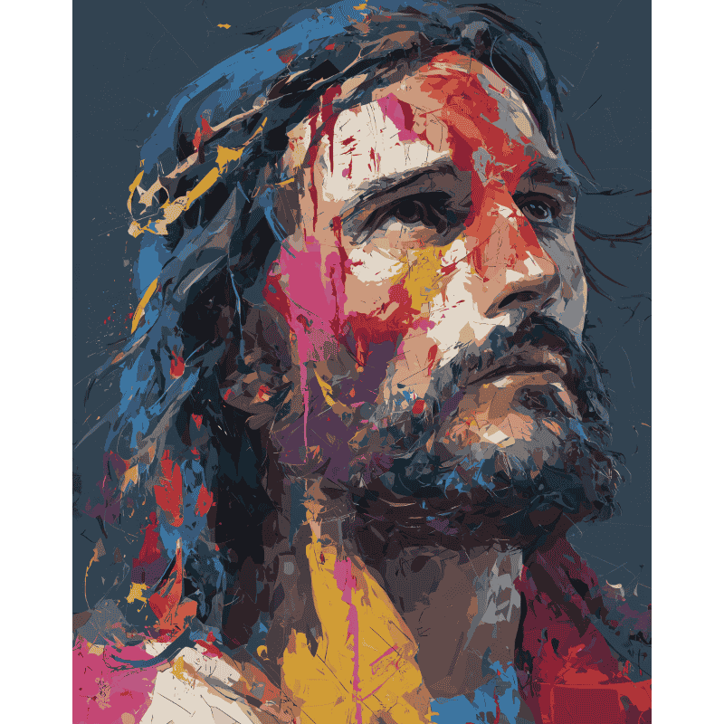 Abstract Divine | Paint by Number - Paint by Numbers Kit