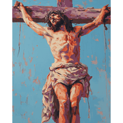 Crucifixion Serenity | Paint by Number - Paint by Numbers Kit