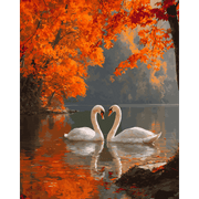 Autumn's Gentle Embrace - Paint by Numbers Kit