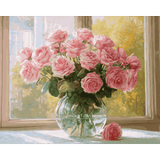 Charming Floral Arrangement - Paint by Numbers Kit