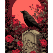 Old Cemetery Secrets - Paint by Numbers Kit