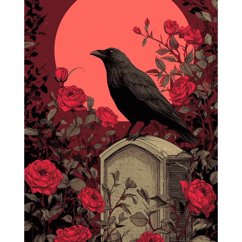 Old Cemetery Secrets - Paint by Numbers Kit