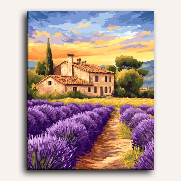 Lavender Fields of Provence - Detail 2
