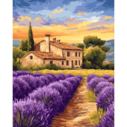 Lavender Fields of Provence - Paint by Numbers Kit