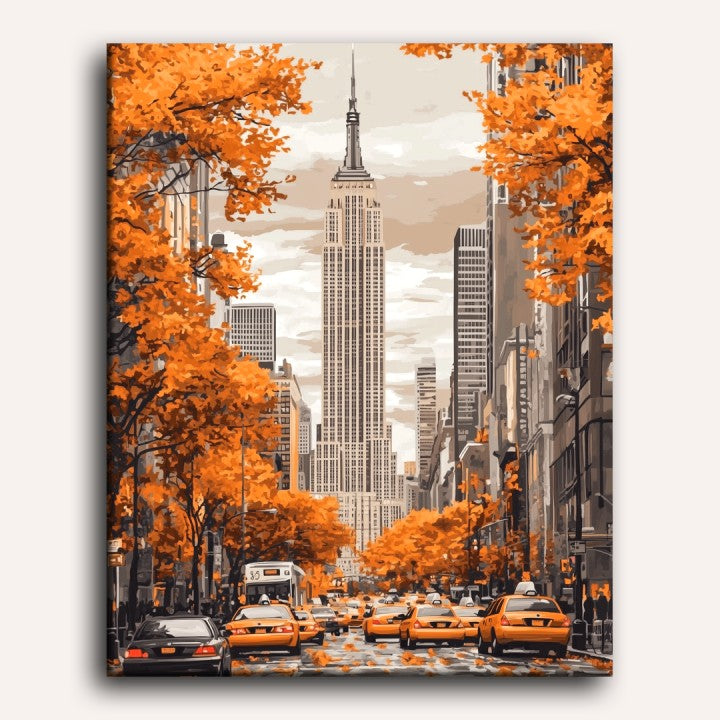 Autumn Streets of New York - Detail 2