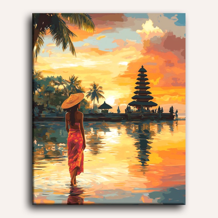 Balinese Sunset Serenity - Detail 2