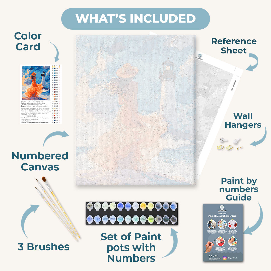 Lighthouse Keeper’s Seaside Moment - Detail 3