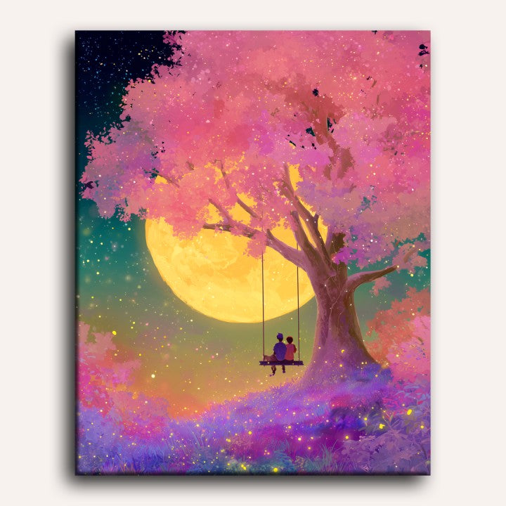 Moonlit Bonds of Friendship - Detail 2