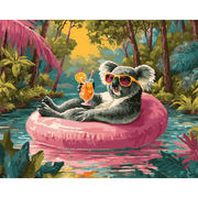 Chill Koala Vibes - Paint by Numbers Kit