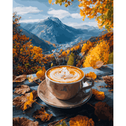 Mountain Coffee Retreat - Paint by Numbers Kit