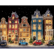 Amsterdam Holiday in Bloom - Paint by Numbers Kit