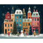 Winter Wonderland Snow Scene - Paint by Numbers Kit