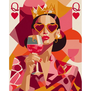 Royal Elegance - The Queen - Paint by Numbers Kit
