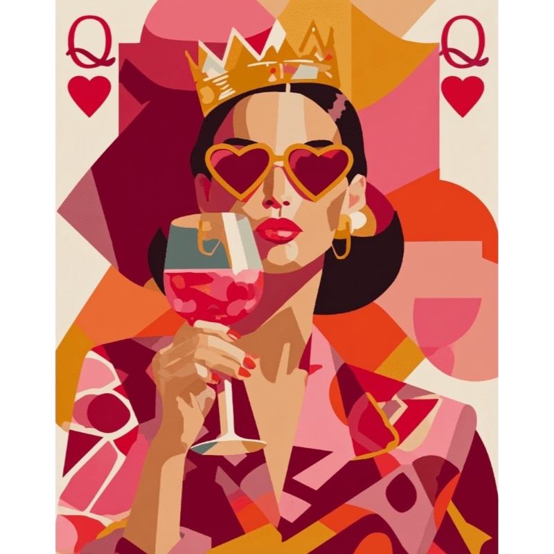 Royal Elegance - The Queen - Paint by Numbers Kit