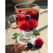 Berry Herbal Tea Delight - Paint by Numbers Kit