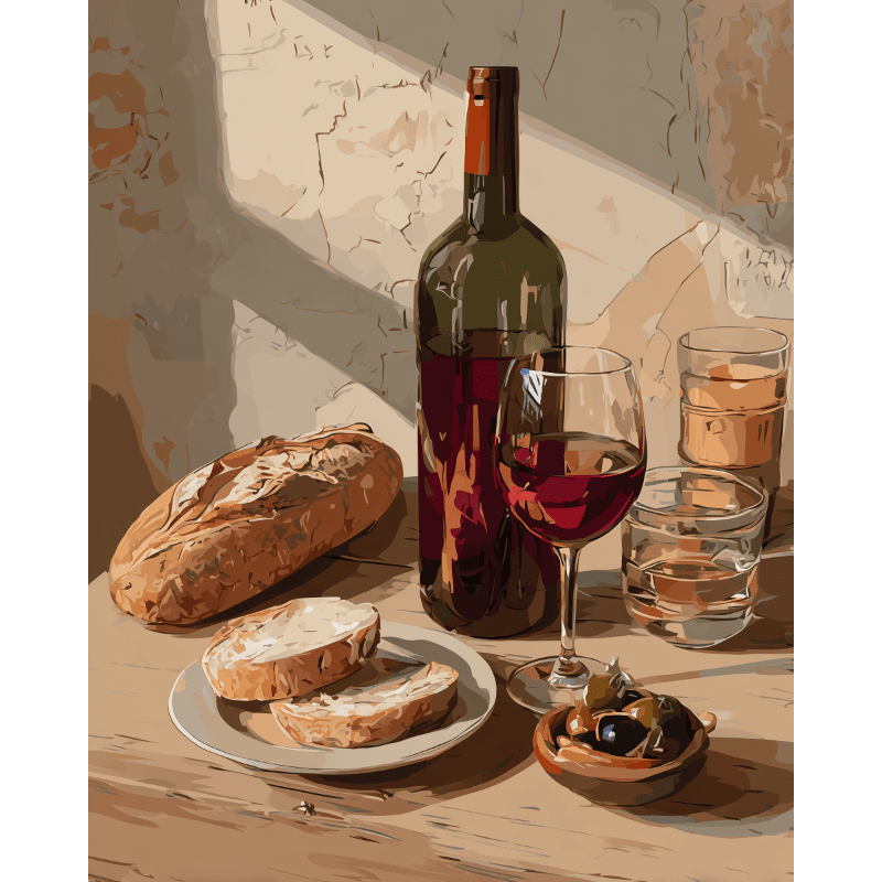 Tuscan Feast | Paint by Numbers - Paint by Numbers Kit