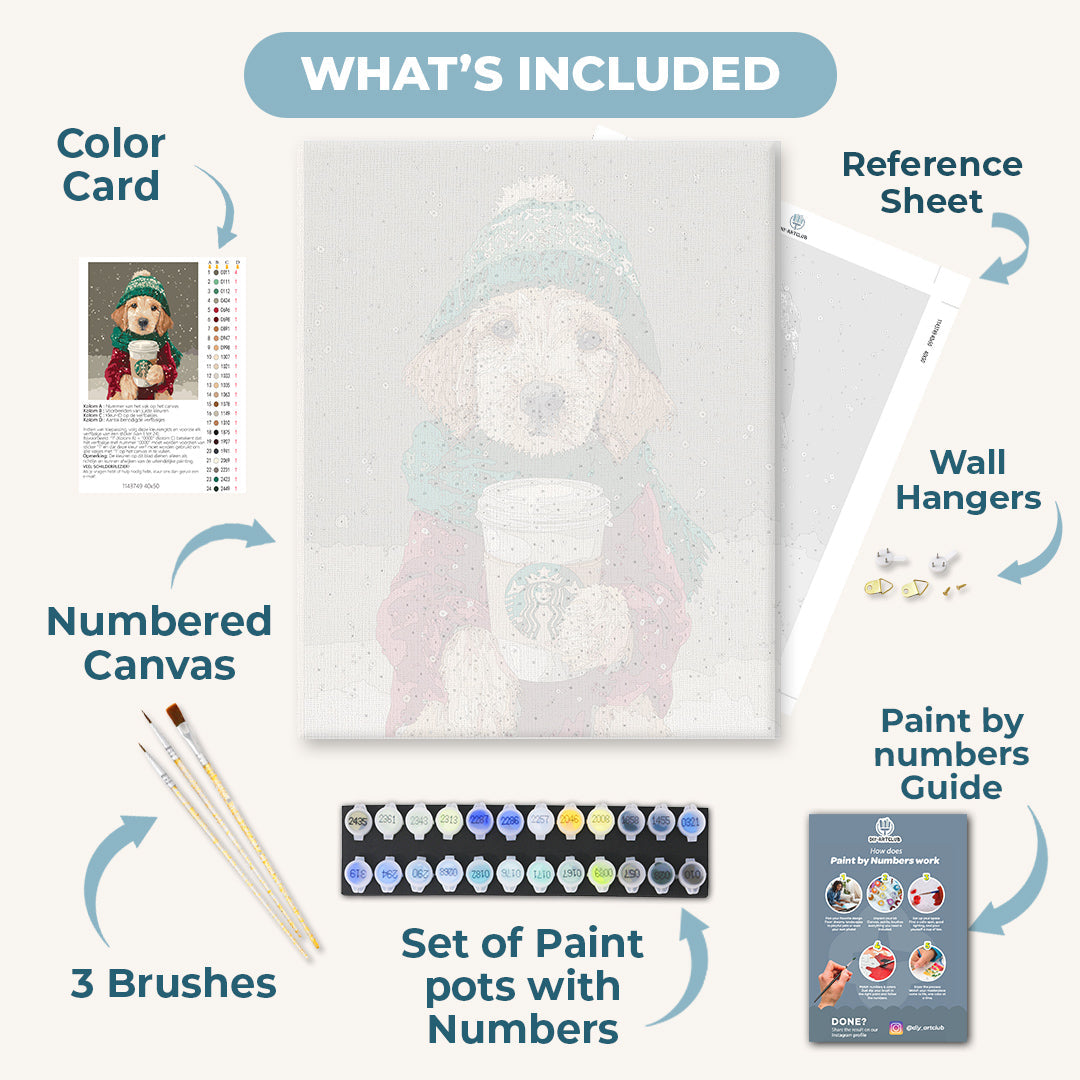 Winter Latte Pup Delight - Detail 3