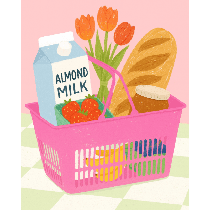Sweetheart’s Basket of Delights - Paint by Numbers Kit