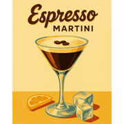 Coffee & Cocktails Bliss - Paint by Numbers Kit