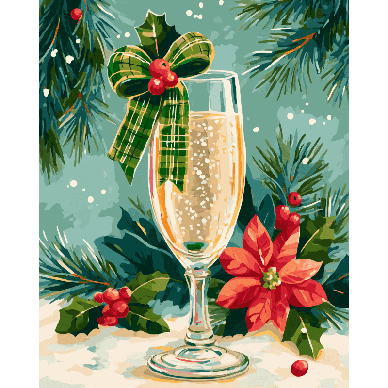 Fizzy Festivities - Paint by Numbers Kit
