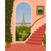 Morning in Montparnasse - Paint by Numbers Kit