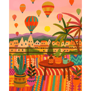 Vivid Cappadocia Sky - Paint by Numbers Kit