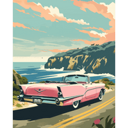 Ocean Road Trip Adventure - Paint by Numbers Kit