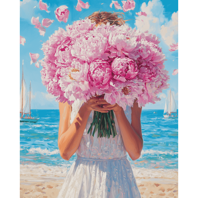 Sea Breeze & Bloom - Paint by Numbers Kit