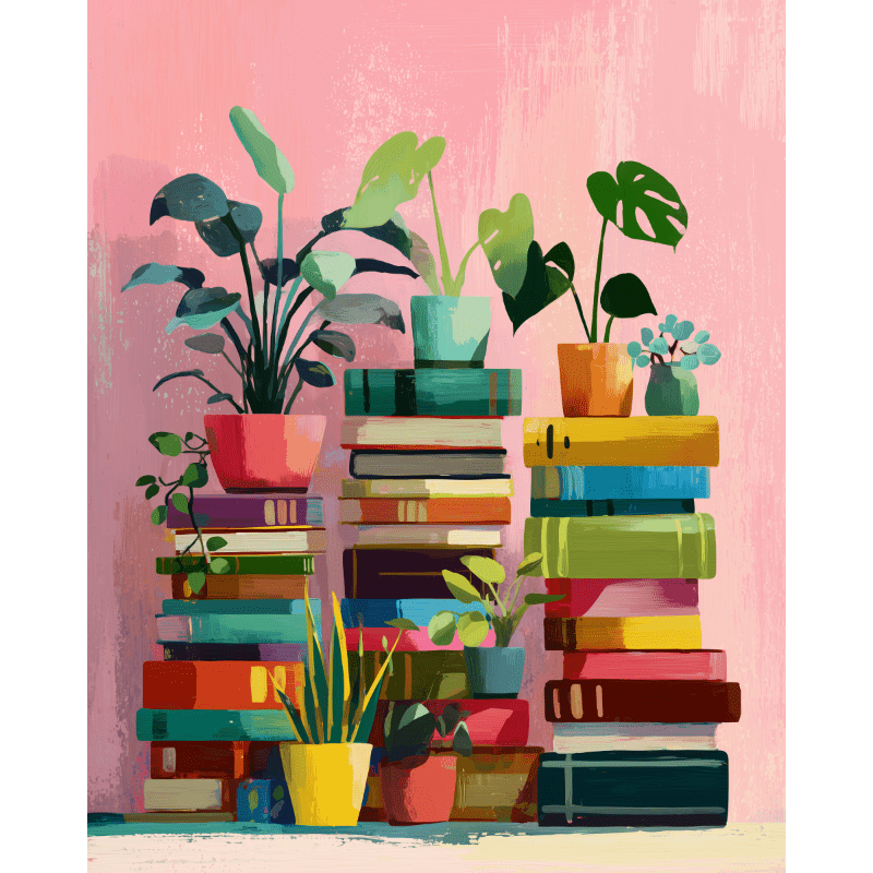 Growing Stories in Bloom - Paint by Numbers Kit