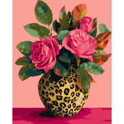 Wild Rose Elegance - Paint by Numbers Kit