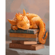 Wise Guardian Dragon - Paint by Numbers Kit