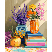 Floral Arrangement Elegance - Paint by Numbers Kit