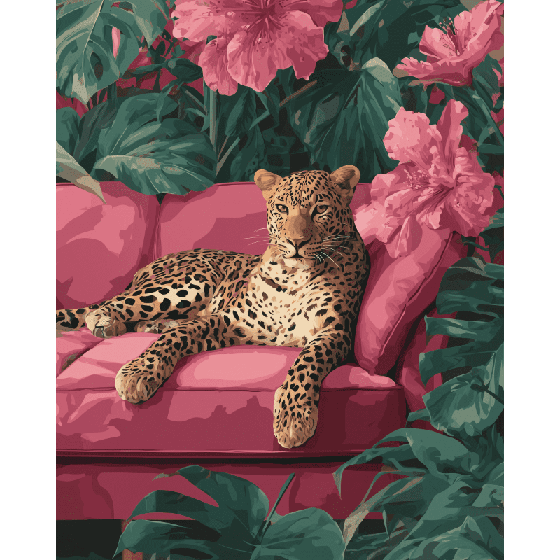 Wild Grace in Bloom - Paint by Numbers Kit