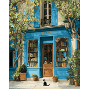 Books & Greenery Haven | Paint by Number - Paint by Numbers Kit