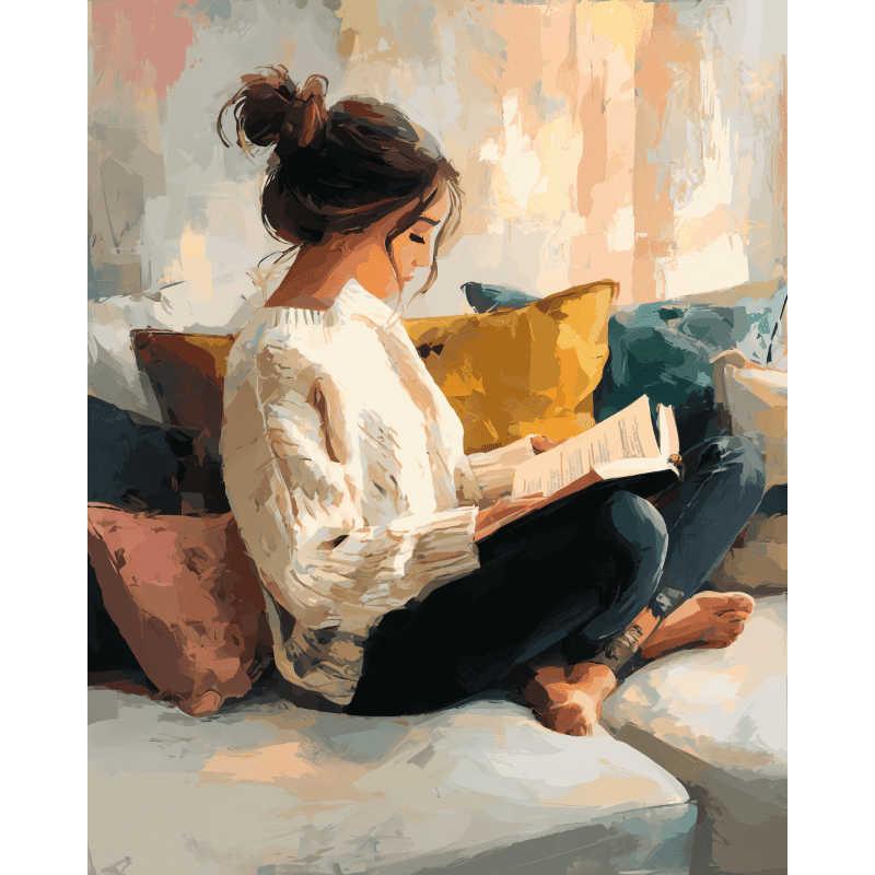 Sunday Cozy Moments | Paint by Number - Paint by Numbers Kit
