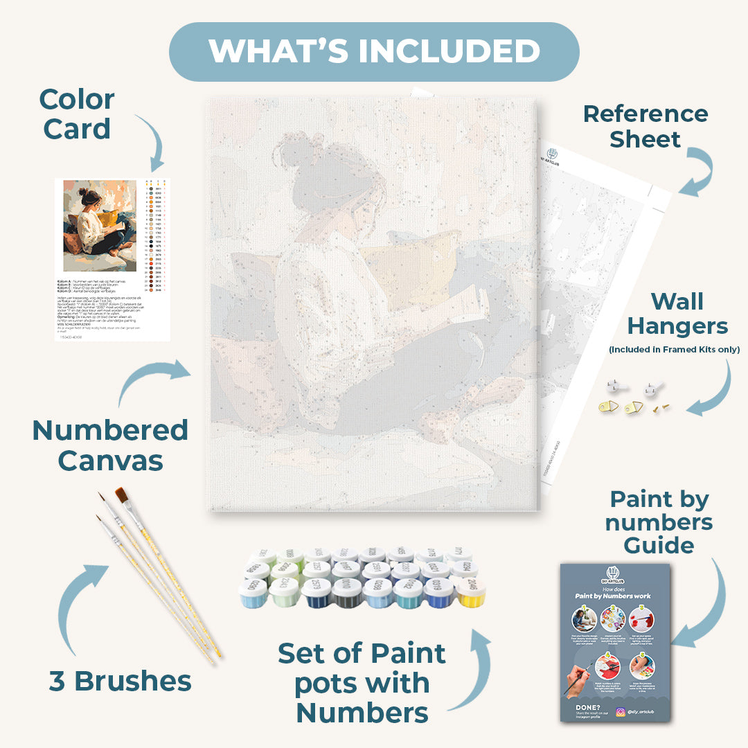 Sunday Cozy Moments | Paint by Number - Detail 3