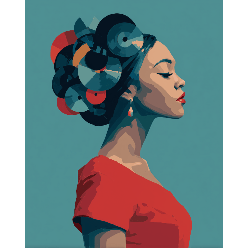 Queen of Soul | Paint by Number - Paint by Numbers Kit