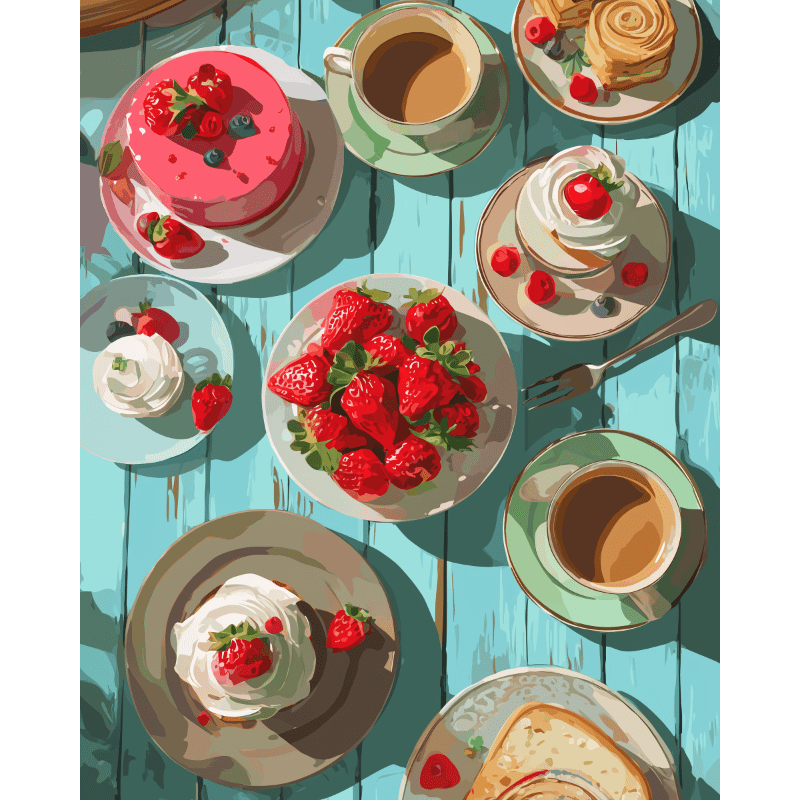 Sweet Tooth Dreams | Paint by Number - Paint by Numbers Kit